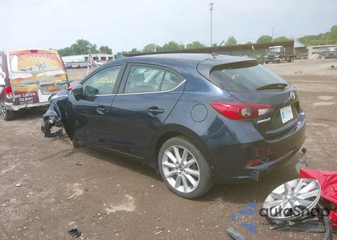 2017 Mazda 3 Touring from USA, damaged, VIN 3MZBN1L79HM122581